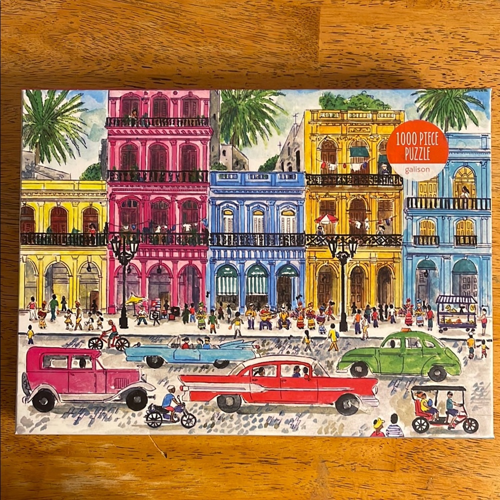 Galison - Cuba Cityscape 1000 Piece Puzzle